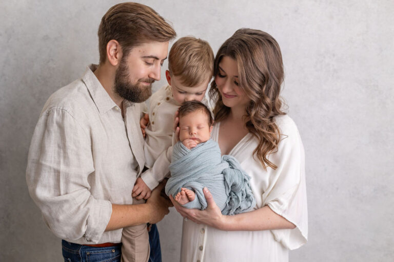 Baby Auggie Newborn Photos Burlington